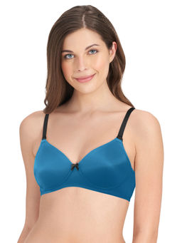 Amante - Smooth Dreams Padded Non-Wired T-shirt Bra - Blue