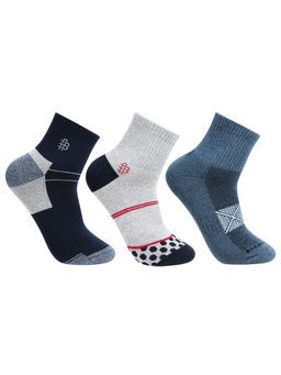 Bonjour - Multi-Color Solid Socks Set (Pack of 3)