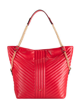 CARPISA - Shoulder Bag - Chain Red Handbags