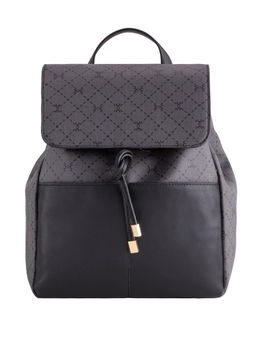 CARPISA - Backpack With Front Pockets - Cecilia Black Backpacks