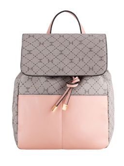 CARPISA - Backpack With Front Pockets - Cecilia Pink Backpacks