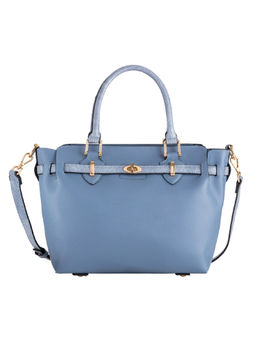 CARPISA - Crocodile Effect Handbag - Brunilde Blue Handbags