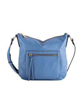 CARPISA - Shoulder Bag With External Pocket - Flavia Blue Sling Bag