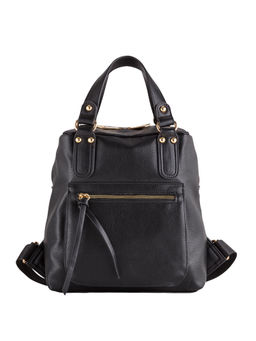 CARPISA - Women'S Backpack Bag - Flavia Black Backpacks