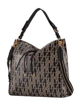 CARPISA - Satchel Bag With Shoulder Strap - Lavy Black Satchels