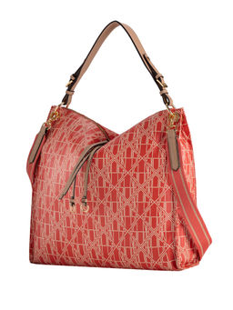CARPISA - Satchel Bag With Shoulder Strap - Lavy Red Satchels