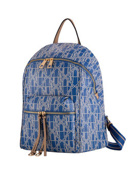 CARPISA - Medium Backpack With Print - Lavy Blue Backpacks
