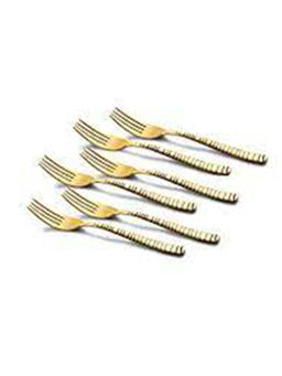 FNS - Boston 6 Pcs Dessert Fork With Box Packing