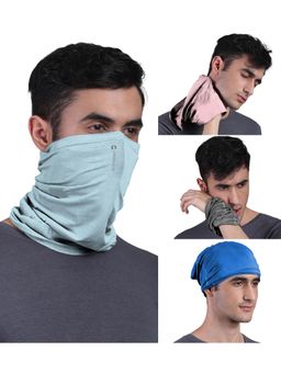 FREECULTR - Unisex Plain Bamboo Bandana Anti Microbial Multipurpose Cloth Face Mask
