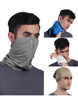 FREECULTR - Unisex Plain Bamboo Bandana Anti Microbial Multipurpose Cloth Face Mask