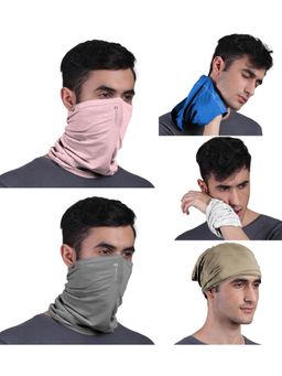 FREECULTR - Unisex Plain Bamboo Bandana Anti Microbial Multipurpose Cloth Face Mask