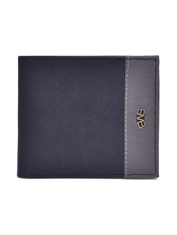 BELWABA - Genuine Leather Black & Grey Mens Wallet
