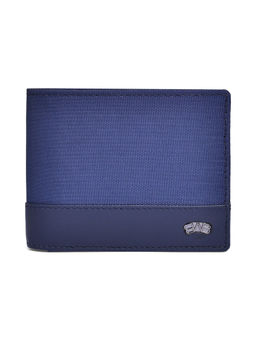 BELWABA - Genuine Leather & Ballistic Nylon Dark Blue Mens Wallets