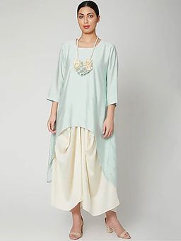 Bohame - Green Dream Dress With Necklace (Set of 2)