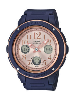 Casio - BX136 Baby-G Round Line Up (BGA-150PG-2B1DR) Analog-Digital Watch