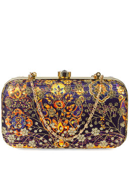 Parizaat by Shadab Khan - Multi-Colour Embellished Clutch