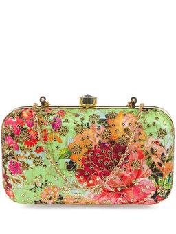 Parizaat by Shadab Khan - Multi-Colour Embellished Clutch