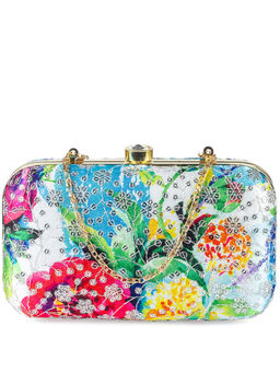 Parizaat by Shadab Khan - Multi-Colour Sequence Clutch