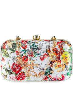 Parizaat by Shadab Khan - Multi-Colour Embellished Clutch