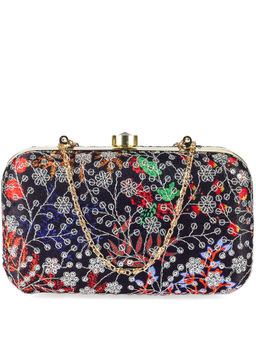 Parizaat by Shadab Khan - Multi-Colour Embellished Clutch