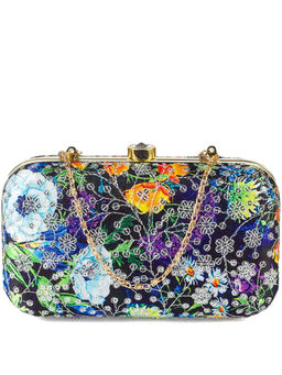 Parizaat by Shadab Khan - Multi-Colour Embellished Clutch