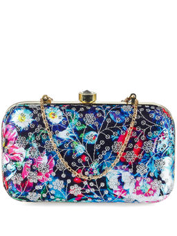 Parizaat by Shadab Khan - Multi-Colour Embellished Clutch