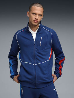 Puma - Blue Solid Regular Fit Jacket