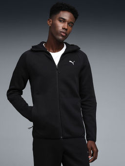 Puma - Black Solid Slim Fit Jacket