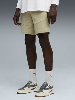 Puma - Green Solid Regular Fit Shorts