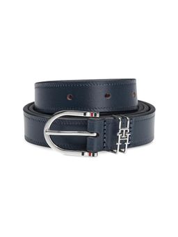 Tommy Hilfiger - Women’s Leather Belt Cresten - Navy