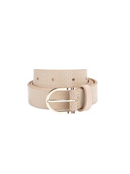 Tommy Hilfiger - Women’s Leather Belt Octavia - Beige