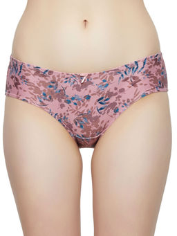 Triumph - Fashion 75 Floral Print Medium Coverage Midi Brief Pink