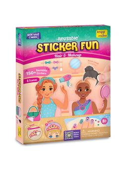 Imagimake - Sticker Fun - Hair & Make Up