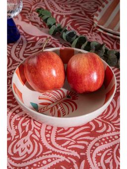 Freedom Tree - Toddy Palm Handpainted Ceramic One Meal Bowl