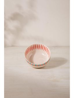 Freedom Tree - Toddy Palm Handpainted Ceramic Round Bowl