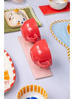 Freedom Tree - Color Pop Handcrafted Ceramic Java Coffee Mug