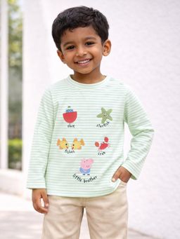 Mi Arcus - Peppa Pig Patch Work Design Full sleeves T-shirt