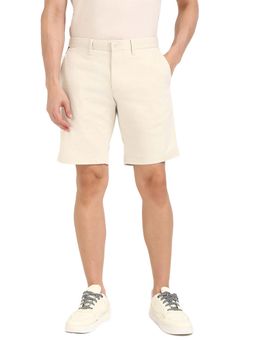Tommy Hilfiger - Cream Solid Shorts