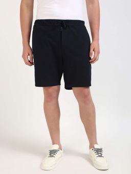 Tommy Hilfiger - Navy Blue Solid Shorts