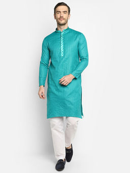 Devoiler - Regular Fit Long Kurta For Men
