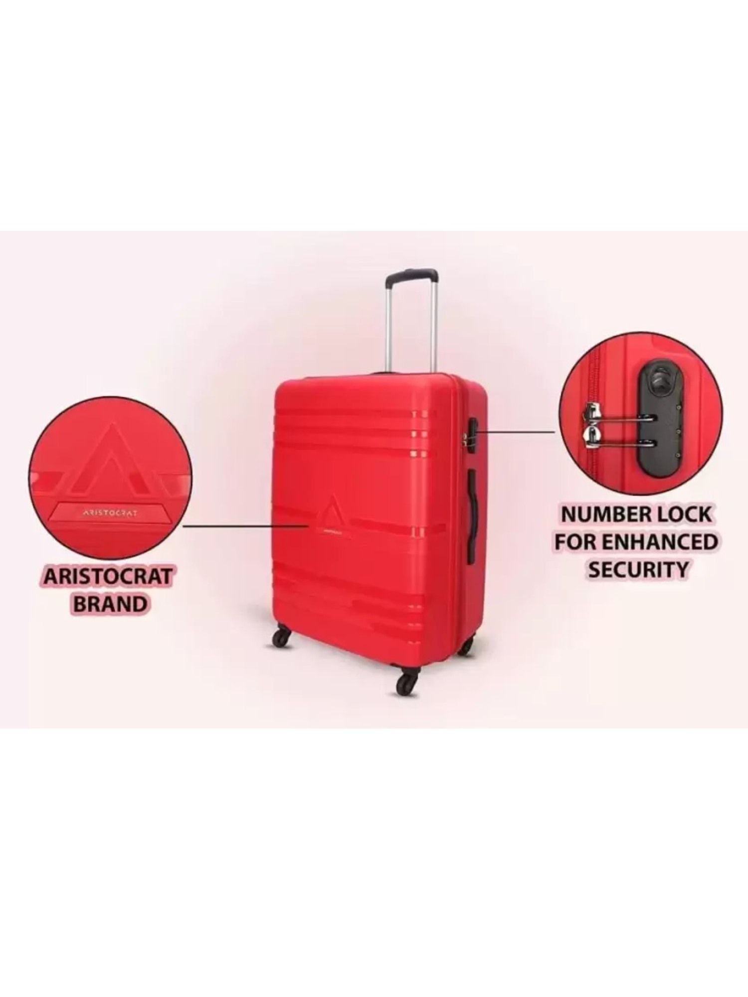 Buy Aristocrat JET PLUS STR 53,63,73 Inches 360 Degree N LMR (Set