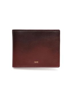 Rare Rabbit - Solid Leather Wallet - Burgundy