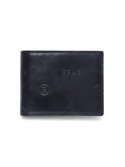 Rare Rabbit - Slim RFID Embossed Wallet - Black