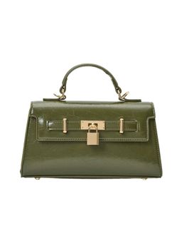 Forever New - Liana Lock Detail Top Handle Handbag With Detachable Strap