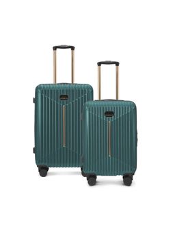 ONNIRICO - Midnight Voyager Trolley Bags - Moss Green (Pack of 2)