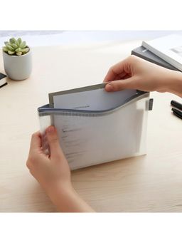 STOR - Casus Document Pouch- Dusty Blue