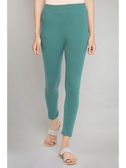 Aurelia - Green Solid Tights