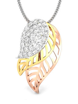 Candere by Kalyan Jewellers - Meraki Collection 18K (750) Rose Gold Pendant for Women