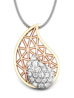 Candere by Kalyan Jewellers - Meraki Collection 18K (750) Rose Gold Pendant for Women