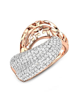 Candere by Kalyan Jewellers - Meraki Collection 18K (750) Rose Gold Ring for Women